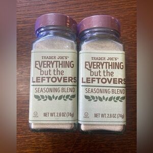 2 Packs Trader Joe's Everything but The Leftovers Seasoning Blend 2.6 oz Each